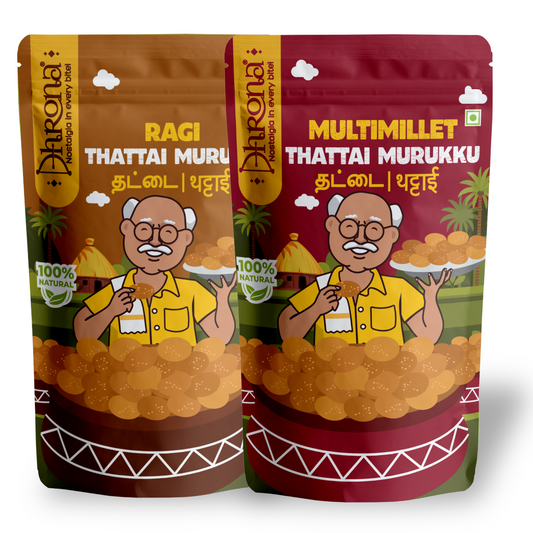 Ragi & Millet Thattai