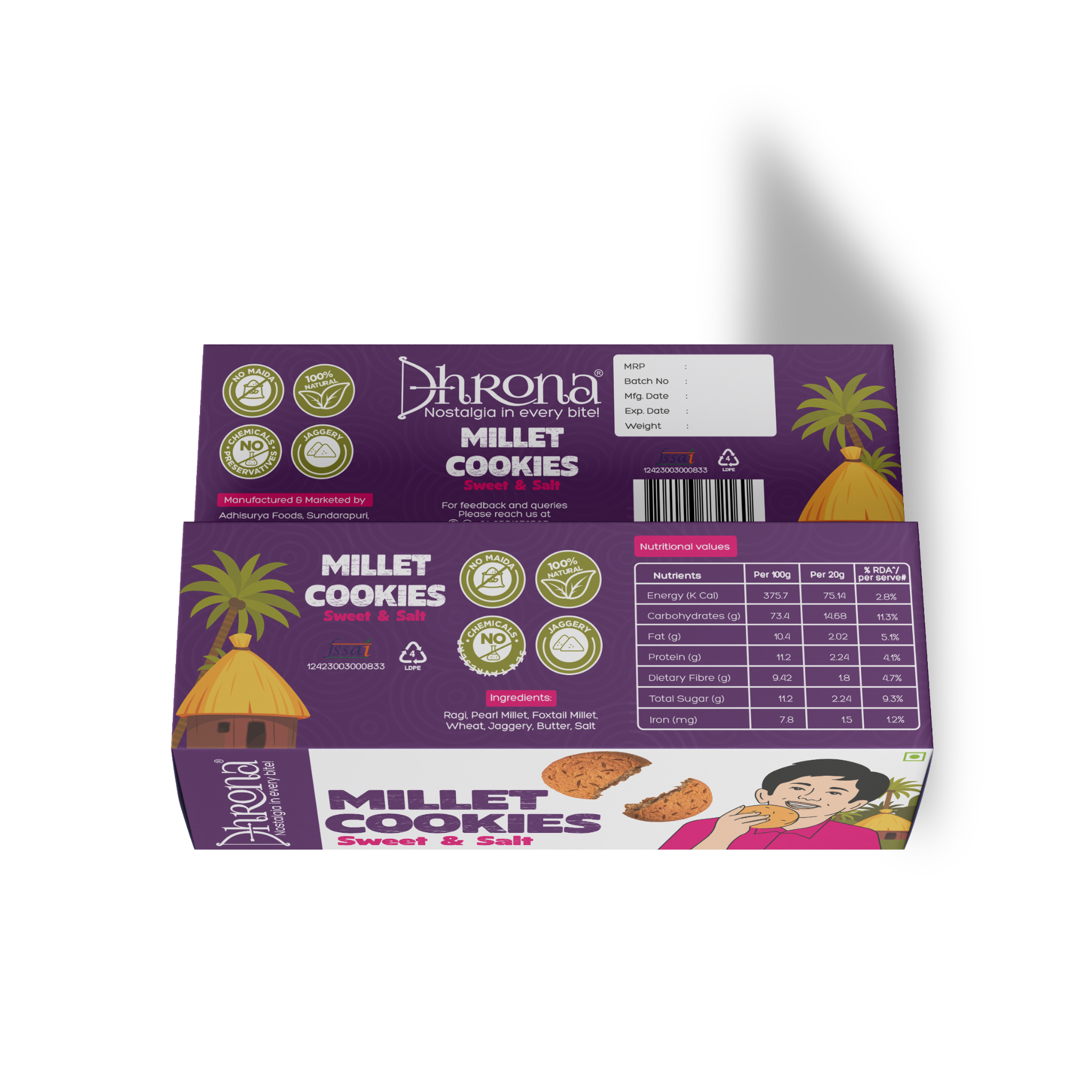 Millet Cookies Combo