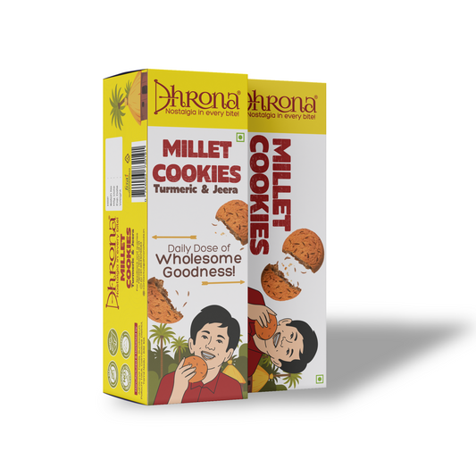 Millet Cookies Turmeric & Jeera
