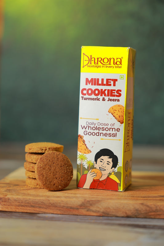 Millet Cookies Turmeric & Jeera